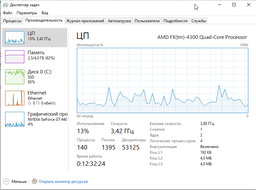 Процессор AMD Vishera FX-4300 4 Ядра, 3.8GHz, sAM3+ , Tray ( FD4300WMW4MHK ) Б/У фото от покупателей 4