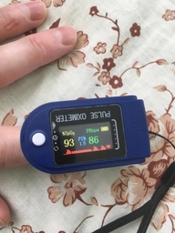 Пульсоксиметр на палец измерения кислорода в крови оксиметр Pulse Oximeter PAVLYSH JZK LK88 P-01 пульсометр електронный фото від покупців 5