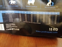 Корм сухий Profine Puppy Chicken and Potatoes для цуценят та юніорів всіх порід, з куркою та картоплею, 12 кг (8595602569939) фото від покупців 8