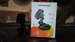Автодержатель для телефона магнитный Grand-X MT-04 Black фото от покупателей 6