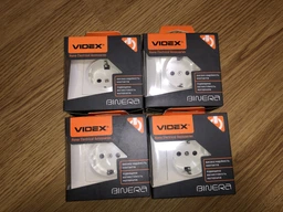 Розетка 1-я с заземлением VIDEX Binera черный графит (VF-BNSK1G-BG) фото от покупателей 9