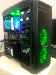 Вентилятор GameMax GaleForce 32xLED 120 мм Green (GMX-GF12G) фото от покупателей 1