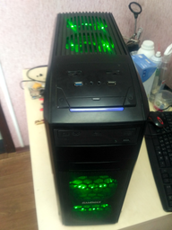 Вентилятор GameMax GaleForce 32xLED 120 мм Green (GMX-GF12G) фото от покупателей 2