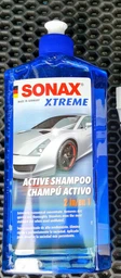 Автошампунь з активними компонентами 2 в 1 концентрат 500 мл SONAX XTREME ActiveShampoo 2 in 1 214200 (4064700214200)
