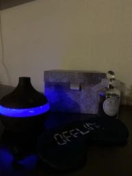 Зволожувач повітря Humidifier нічник від USB з підсвічуванням темне дерево (14582) фото від покупців 10