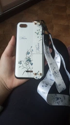 Чохол Lanyard для Xiaomi Redmi 6A бампер з ремінцем Blue Без бренду фото від покупців 2