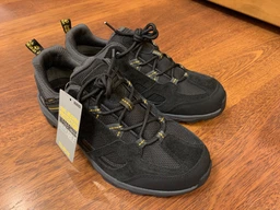 Мужские кроссовки для треккинга с мембраной Jack Wolfskin Vojo 3 Texapore Low 4042441-6055 40 (6.5UK) 25.1 см Черные с желтым (4060477703527) фото от покупателей 10