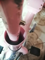 Детский трехколесный велосипед с родительской ручкой M&G Techno "MODERN BIKE" розовый (10483) фото от покупателей 11