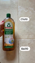 Универсальный очиститель Frosch Апельсин 750 мл (4001499140648) фото от покупателей 3
