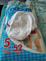 Подгузники-трусики Bebem Jumbo 5 junior 12-17 кг 52 шт (6224009614905)