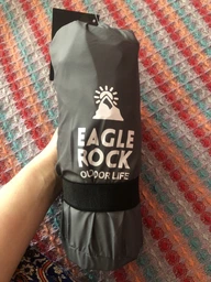 Надувной туристический коврик каремат Eagle Rock 40DNylon TPU серый NAD00311 надувной матрас для палатки