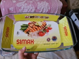 Жарівня Simax жаростійке скло 3,5 л, 40х26 см фото від покупців 3