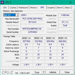 пам'ять Hynix DDR3 4GB 1333 MHz CL9 1,5V (HMT351U6BFR8C-H9) фото от покупателей 4