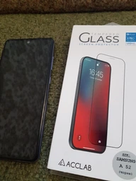Защитное стекло ACCLAB 9H для смартфона Samsung Galaxy A52 Black (1283126510540) фото от покупателей 3