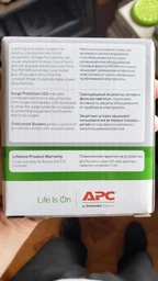 Сетевой фильтр APC Essential SurgeArrest 1 розетка Black (PM1WB-RS) фото от покупателей 9