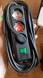Удлинитель Brennenstuhl Eco-Line на 3 розетки ,немецкое качество , 3500W, 16A, кабель 1.5 м, с выключателем