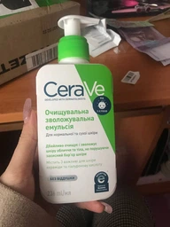Очищающая увлажняющая эмульсия CeraVe для нормальной и сухой кожи лица и тела 236 мл (3337875597180) фото от покупателей 8