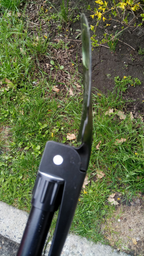 Лопата саперна складна Камуфляж H-138, Чохол, Чорна (t075) фото від покупців 1