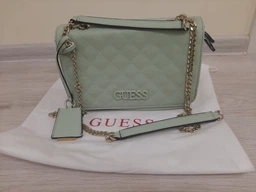 Сумка женская Guess Elliana Flap Over 73 Ментоловая (H2000029559938)