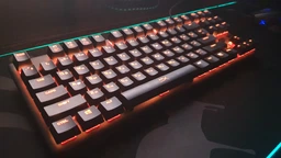 Клавиатура проводная HyperX Alloy Origins Core HX Red USB (HX-KB7RDX-RU/4P5P3AX) фото от покупателей 8