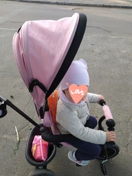 Дитячий 3-колісний велосипед Kinderkraft Freeway Green, 5902533915613 фото від покупців 5
