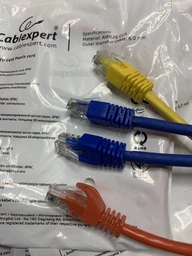 Патч корд Cablexpert PP кат.6U UTP, 50u 1м чорний фото від покупців 6