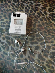 Навушники HOCO M1 Original Series Earphones (3.5 mm mini-Jack) з мікрофоном White фото від покупців 7