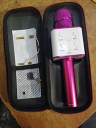 Бездротовий мікрофон караоке Bluetooth XPRO Q7-MIC-BAG (lp-90037) фото від покупців 12