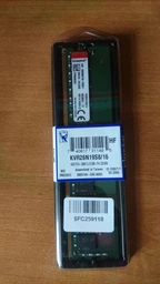 Оперативная память Kingston DDR4-2666 16384MB PC4-21328 (KVR26N19S8/16) фото от покупателей 3