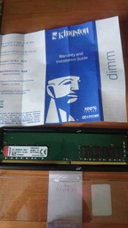 Оперативная память Kingston DDR4-2666 16384MB PC4-21328 (KVR26N19S8/16) фото от покупателей 1