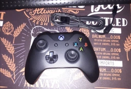 Беспроводной геймпад&nbsp;Microsoft Xbox One Black + USB кабель для Windows (4N6-00002)
