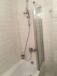 Шторка для ванн AMBITION-3 123x140 BESCO трёхстворчатая фото от покупателей 3