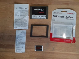 SSD диск Kingston HyperX Fury 3D 240GB 2.5" SATAIII TLC (KC-S44240-6F)
