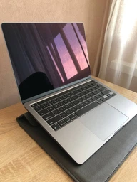 Чехол конверт для ноутбука или планшета из Эко-кожи DDC для Macbook Air Pro 13"-14" Черный (DDC201) фото от покупателей 8
