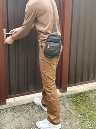 Чоловіча шкіряна сумка Vintage 17,5х26,5х5 см (sum0012298) фото від покупців 4