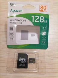 Карта пам'яті APACER 64GB MicroSDXC UHS-I Class 10 + SD adapter (AP64GMCSX10U1-R) фото від покупців 7