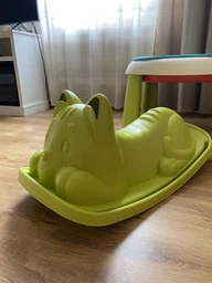 Качели Smoby Toys Life Котенок 78х38х35 см 18 мес+ Зеленая (7600830108) (3032168301085) фото от покупателей 5