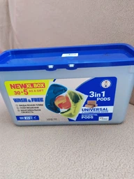 Капсулы для стирки WASH & FREE со стружкой хозяйственного мыла 35 шт (4260637720511) фото от покупателей 9