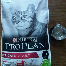 Сухой корм Purina Pro Plan Adult 1+ Delicate Digestion для кошек с чувствительным пищеварением с ягненком 3 кг фото от покупателей 13