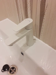 Змішувач для умивальника Hansgrohe Talis E 110 з донним клапаном pop-up, чорний матовий (71710670) фото от покупателей 4