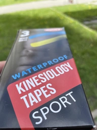 Нейлоновый Кинезио Тейп из США (Kinesio Tape) - 3шт - 5см*5м Черный, Салатовый и Голубой Кинезиотейп - The Best USA Kinesiology Tape фото от покупателей 5