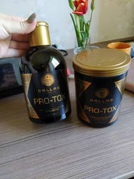 Шампунь DALAS HAIR PRO-TOX з кератином, колагеном і гіалуроновою кислотою 1 л фото від покупців 4