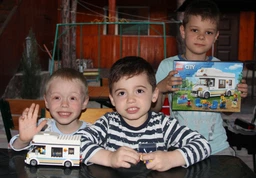 Конструктор LEGO City Great Vehicles Канікули в будинку на колесах 190 деталей (60283)