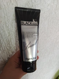 FarmStay Black Snail Deep Cleansing Foam Пінка для обличчя з муцином чорного равлика 180ml (752801-8378)