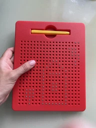 Магнітний планшет для малювання з ручкою mini Magpad колір Червоний