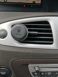 Автодержатель для телефона Baseus Magnetic Air Vent Car Mount Holder Gold (SUGX-A0V)/(162421) фото от покупателей 10