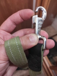 Повідець х/б тасьма Collar Брезент (ширина 25 мм, довжина 500 см) (0506Collar) фото від покупців 5