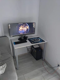 Комп'ютерний стіл Ferrum-decor Курт 75x120x60 сірий ДСП Дуб Сан-Маріно 16мм фото від покупців 4