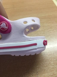 Сандалі Crocs Kids Crocband 12856-6AI-J2 33-34 Рожевий фото від покупців 15