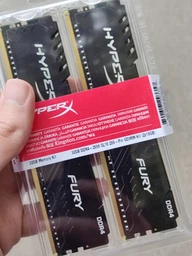 Оперативная память HyperX DDR4-2666 32768MB PC4-21300 (Kit of 2x16384) Fury Black (HX426C16FB3K2/32) фото от покупателей 8